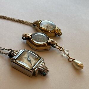 DIY vintage watch necklace - create your own!